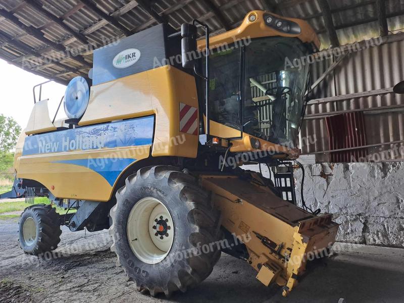 New Holland combine harvester