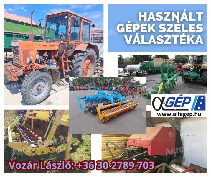 A WIDE RANGE OF USED MACHINES TO MEET YOUR NEEDS