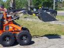 CAST Worky Quad mini încărcător cu furcă de gunoi de grajd ÎN STOC