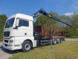 MAN TGX26.480 Darus, platós, teherautó