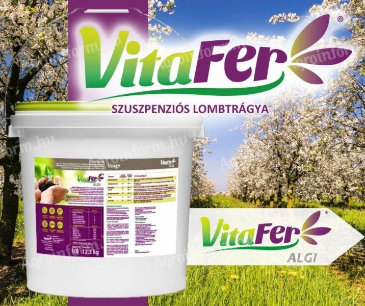 VitaFer ALGI természetes alga kivonatot tartalmazó lombtrágya (10 liter)