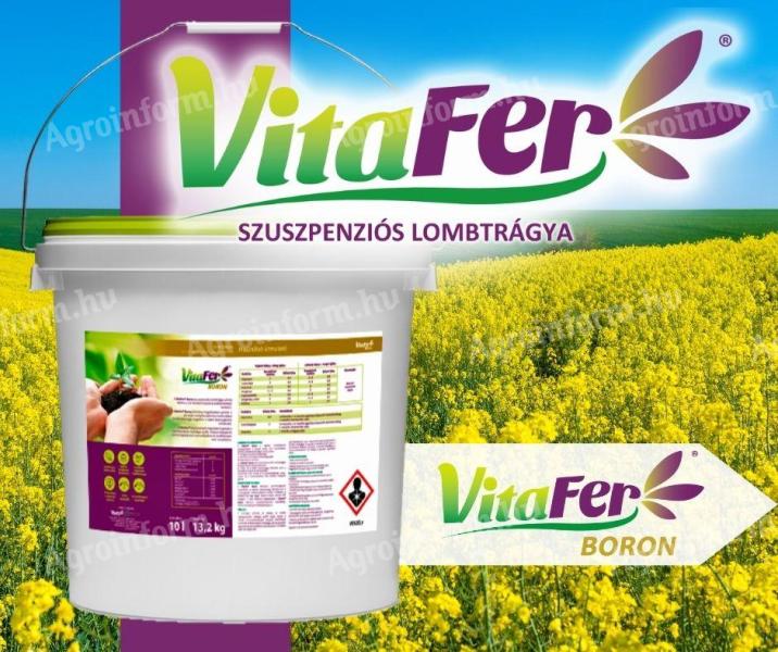 VitaFer Boron magas bórtartalmú lombtrágya szuszpenzió (10 liter)