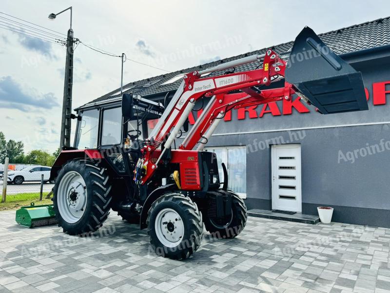 Belarus MTZ 820 with front loader - available at Royal Tractor