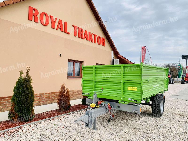 Labinprogress PV3000 single axle trailer - Royal tractor