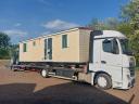 Machine transport, mobile home transport, tractor, container, oversize