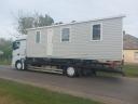 Machine transport, mobile home transport, tractor, container, oversize