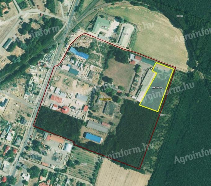 Industrial land with building for sale in Nyírbátor