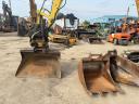 YANMAR VIO75 Rototilt rubber-tipped excavator