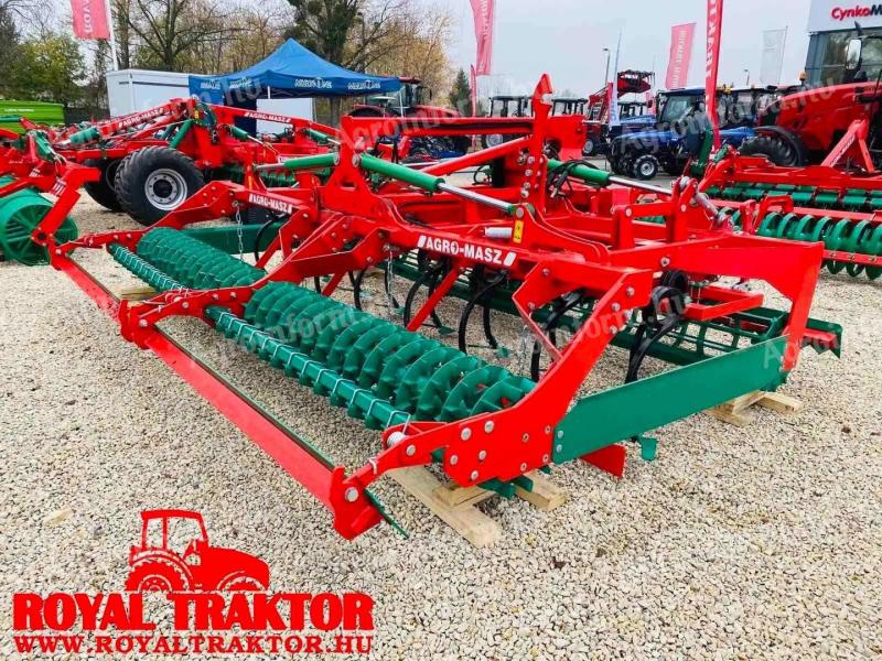 AGROMASZ / AGRO-MASZ AUC30 Seedbed Maker Heavy Combiner - NA STANJU - ROYAL TRAKTOR