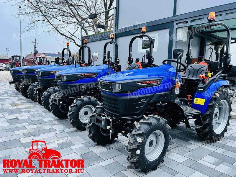 Kompaktní traktor Farmtrac 26 HP - 9 rychlostí - ze skladu - Royal Tractor