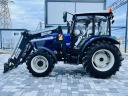 Farmtrac 675 DT King tractor with Perkins engine, Intertech front loader, Royal tractor.