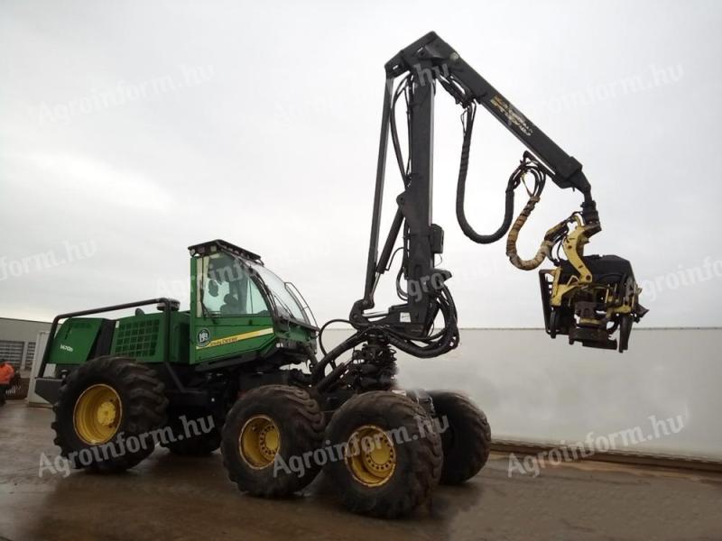 John Deere Timberjack 1470D Harvester stroj za sečnjo + John Deere H480 glava za sečnjo