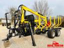 Hydrofast H11 - Forestry skid steer - 7m with crane - Available at Royal Tractor