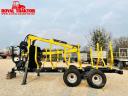 Hydrofast H11 - Forestry skid steer - 7m with crane - Available at Royal Tractor