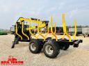 Hydrofast H11 - Forestry skid steer - 7m with crane - Available at Royal Tractor