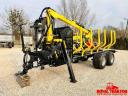 Hydrofast H11 - Forestry skid steer - 7m with crane - Available at Royal Tractor