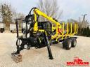 Hydrofast H11 - Forestry skid steer - 7m with crane - Available at Royal Tractor