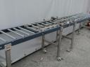 Roller conveyor.