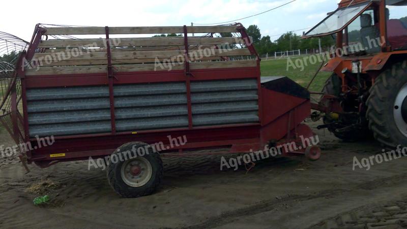 Vogel & Noot type LM 15 15 cubic metre harness pick-up truck, with iron clamp and side