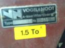 Vogel & Noot typ LM 15 15 m3 sběrač svazků, s železnou svorkou a boční stranou