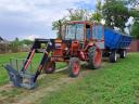 MTZ 80 tractor with new front loader for sale