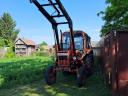 MTZ 80 tractor with new front loader for sale