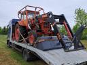 MTZ 80 tractor with new front loader for sale
