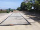 Concrete bridge scales for livestock farms