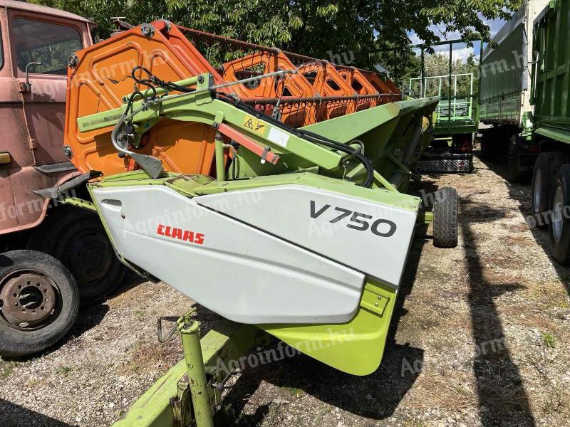 Claas V750 grain cutting table