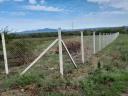 Kerítés építés - drótháló - vadháló - oszlop - kapu - huzal - oszlop - drótháló