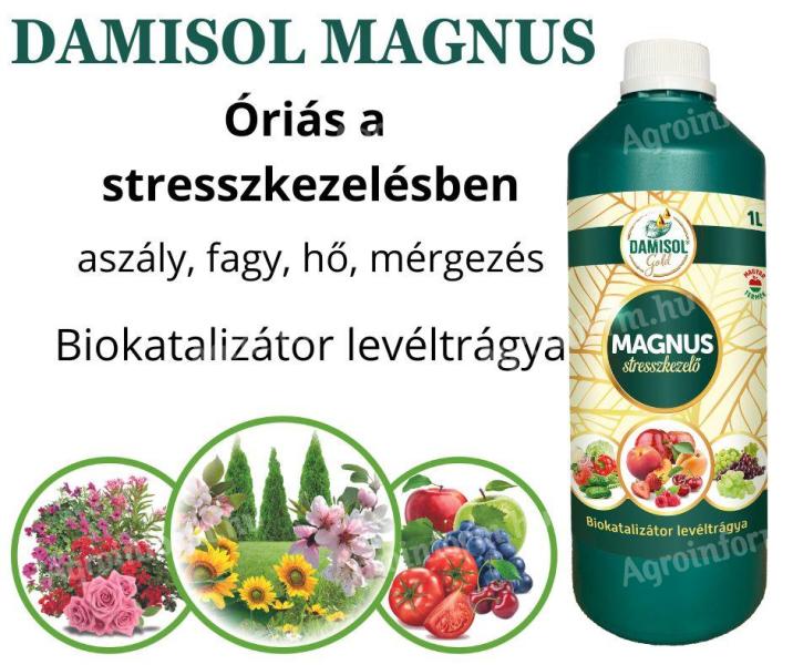 DAMISOL GOLD MAGNUS - STRESSZKEZELŐ biokatalizátor levéltrágya