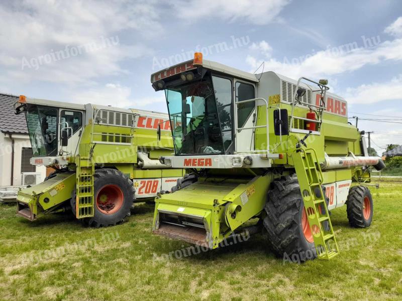 Claas mega 208 kombájn lexion medion tucano