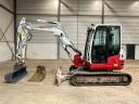 Takeuchi TB260 (2019) sa 2200 radnih sati, 2 kante, leasing od 20%