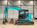 Kobelco SK75 SR (2013) 8200 üzemóra,  3 db kanállal,  lízing 20%-tól