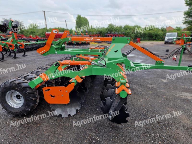 AgriCom Hummer rövidtárcsa + vetőgép felfogatás 3-4m gumitömörítő - PÁLYÁZATRA,  LÍZINGRE IS