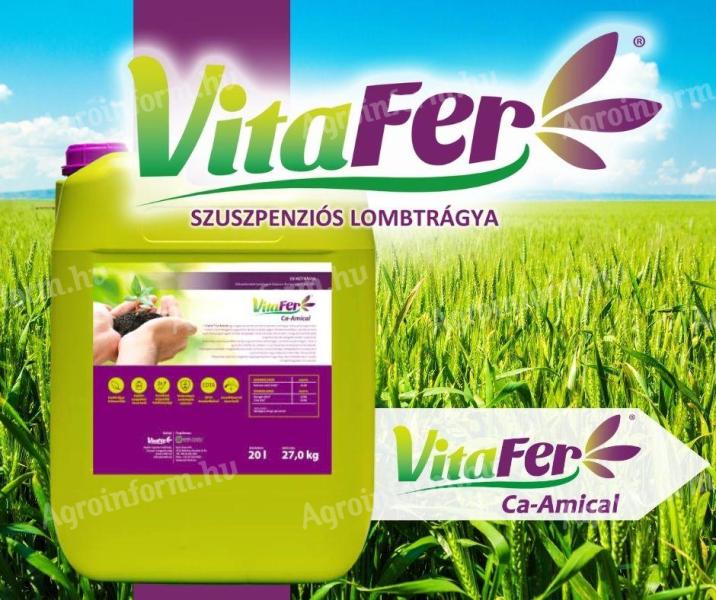 VitaFer Ca-Amical magas koncentrációjú,  nitrogénmentes szuszpenziós lombtrágya (20 liter)