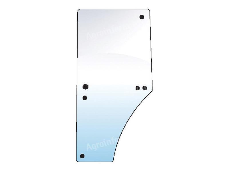 John Deere aftermarket Vapormatic left door glass