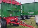 Kröger Agroliner HKD 402 three-axle swivel fifth wheel trailer