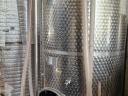 2000 litre white wine fermentation tank with cooling jacket