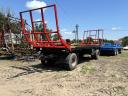 Ballast trailer with red plates, 4 years of service