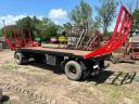 Ballast trailer with red plates, 4 years of service