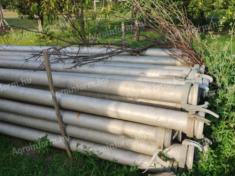 130 mm diameter aluminium irrigation pipe
