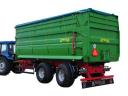 NEU PRONAR T700M TURTLE TANDEM TRAILER 24T STOCK ACTION