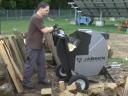 Firewood circular saw Jansen SMA-700 with 15 HP OHV engine