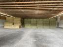 Big cube bales of alfalfa and lawn hay