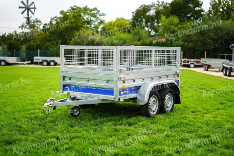 New Vesta VV-230 trailer, with grille and license plate, for HUF 719,000 gross only