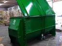 M-ROL Horizontal feed mixer, 1000 kg