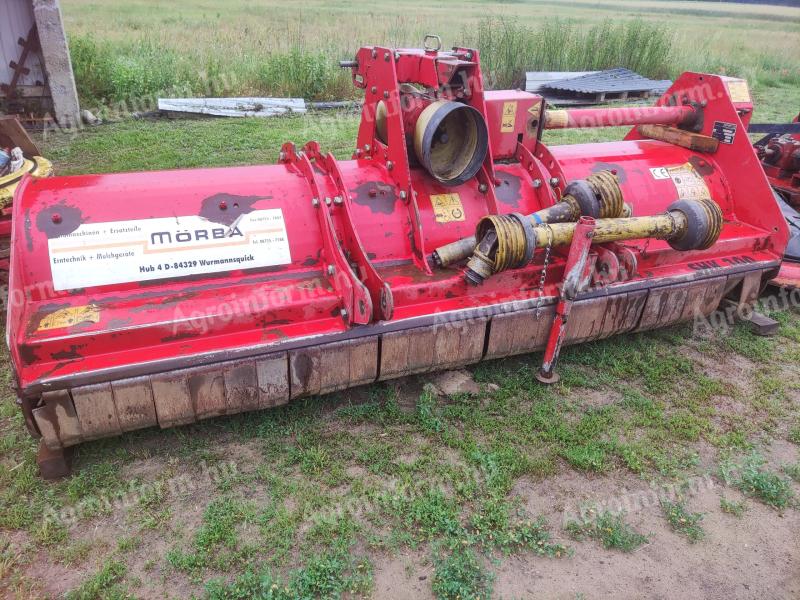 Mörba 3-meter stalk crusher, stalk ripper, mulcher