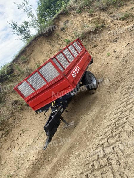 Tipper trailer 2.5 t Agrogép AP 251