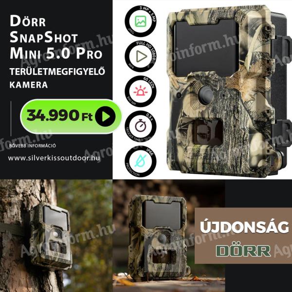 Oblastná sledovacia kamera Dörr SnapShot Mini 5.0 Pro